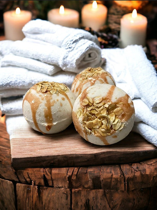 Oatmeal and Milk Bath Bomb